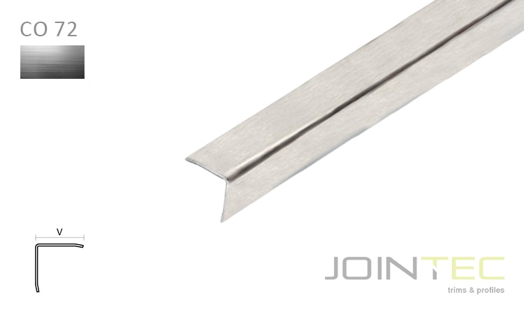 CORNER CO 72 - Inox Escovado