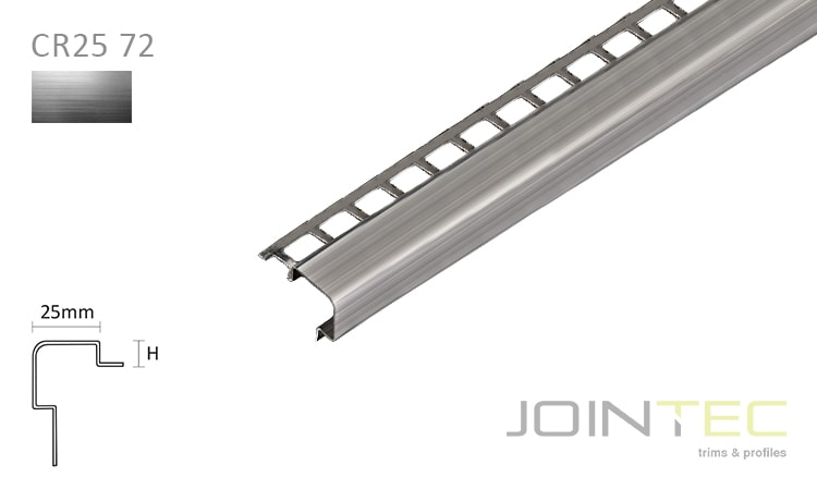 CORNER CR25 72 - Inox Escovado