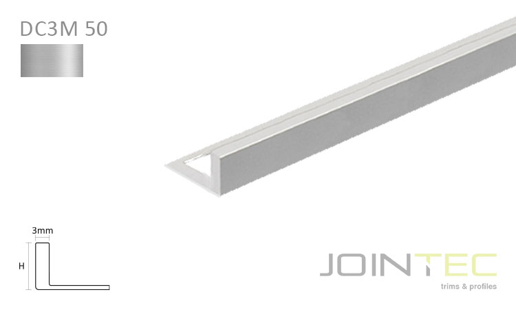 DECOR Alumínio - Natural Maciço DC3M 50