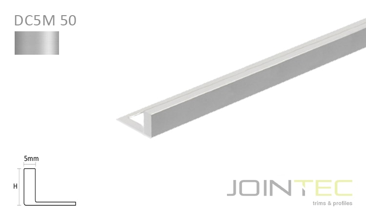 DECOR DC5M 50 - Alumínio Natural Maciço