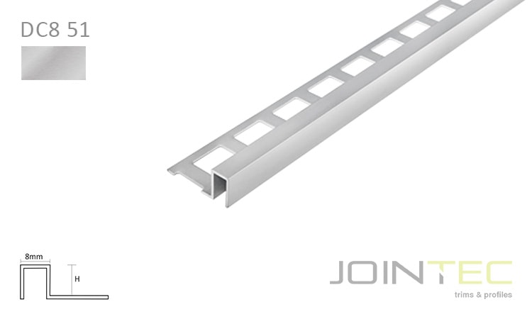 DECOR DC8 51 - Alumínio Prata Mate