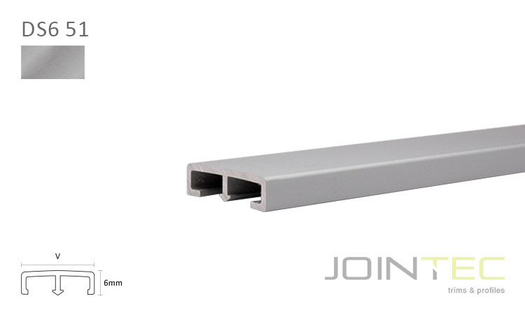 DESIGN Alumínio - Prata Mate DS6 51