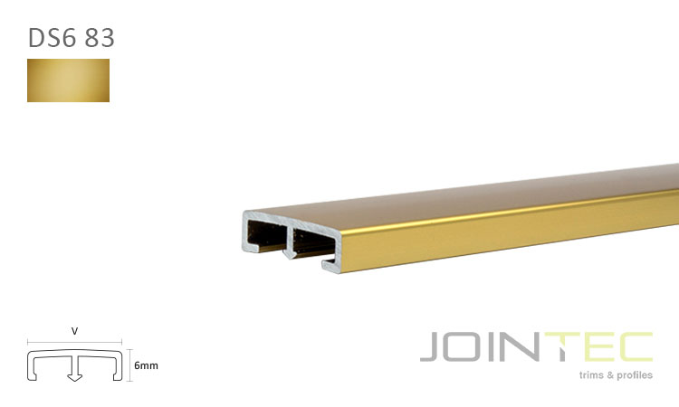 DESIGN Alumínio - Ouro Brilho DS6 83