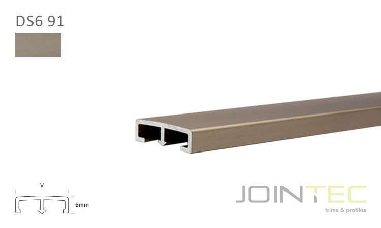 DESIGN Alumínio - Titânio Mate DS6 91