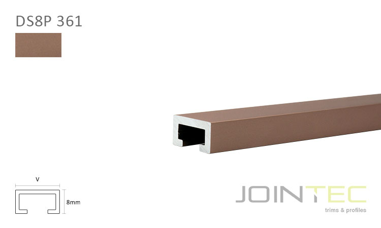 DESIGN Alumínio - Cobre Mate DS8P 361