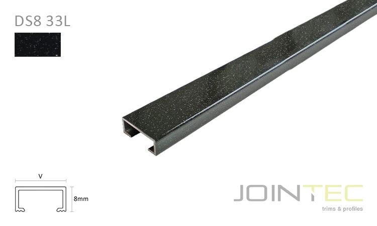 DESIGN DS8 03.1L - Alumínio Lacado Preto Mate