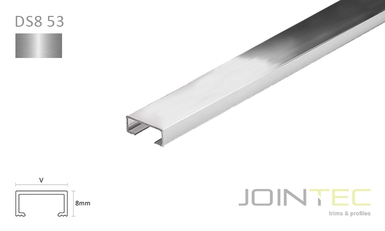 DESIGN DS8 53 - Alumínio Prata Brilho