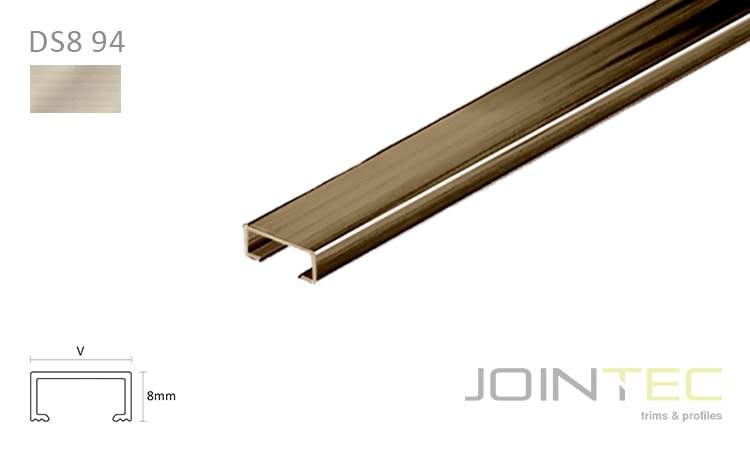 DESIGN DS8 94 - Alumínio Titânio Brilho Escovado