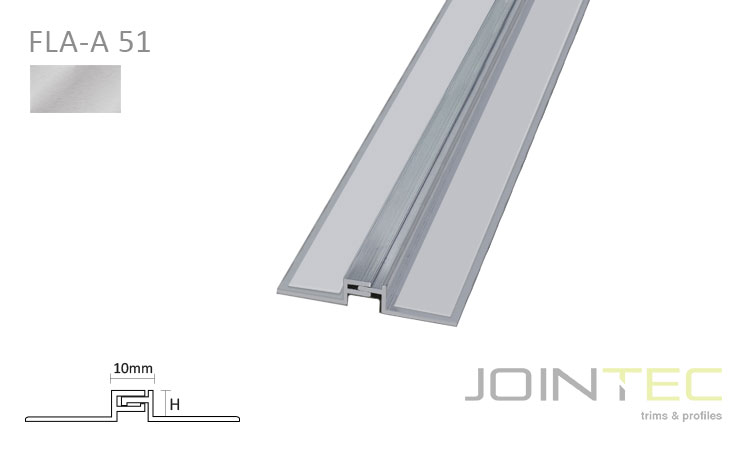 FLEX SLIM FLA 51-A - Alumínio Prata Mate