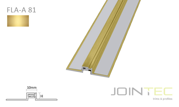 FLEX SLIM FLA 81-A - Alumínio Ouro Mate
