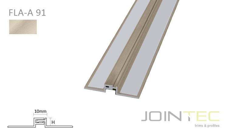 FLEX SLIM FLA 91-A - Alumínio Titânio Mate