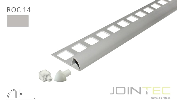 ROUND Closed ROC 14 - PVC Cinza Claro