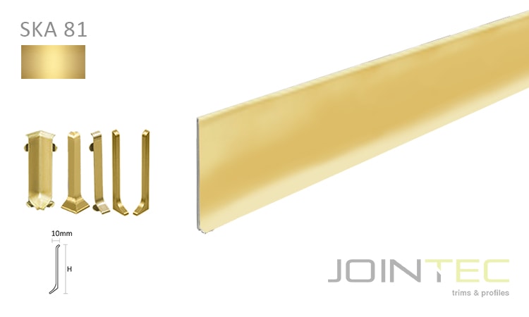 SKIRTING SKA 81 - Alumínio Ouro Mate