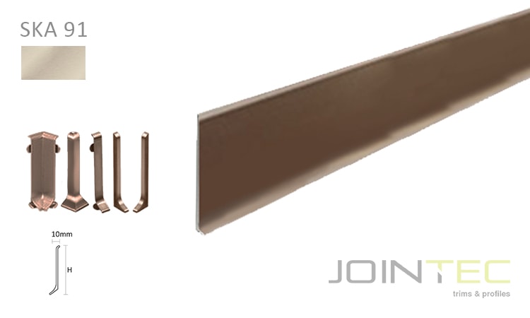 SKIRTING SKA 91 - Alumínio Titânio Mate