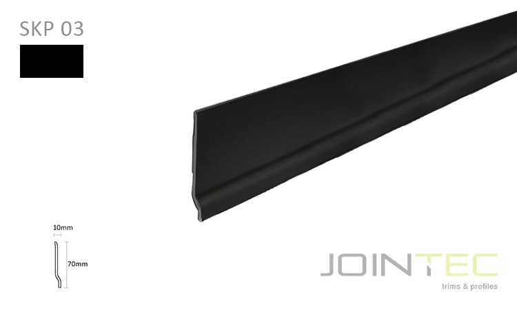 SKIRTING SKP 03 - PVC Expandido Preto