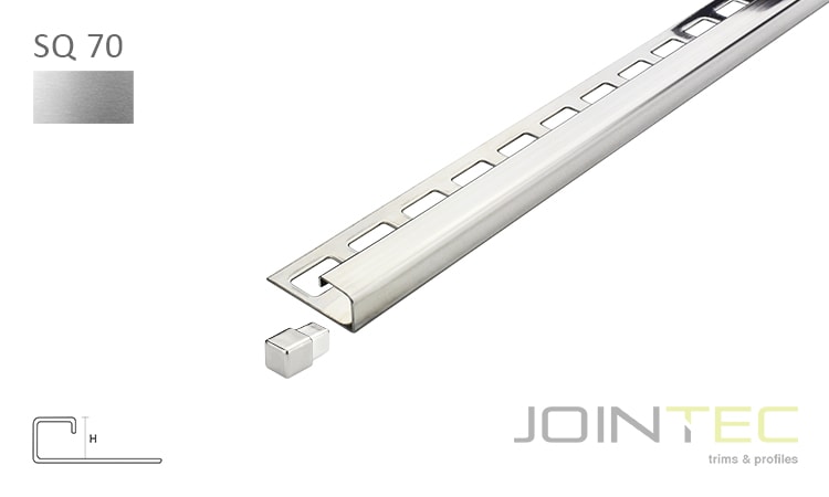 SQUARE Inox - Natural SQ 70