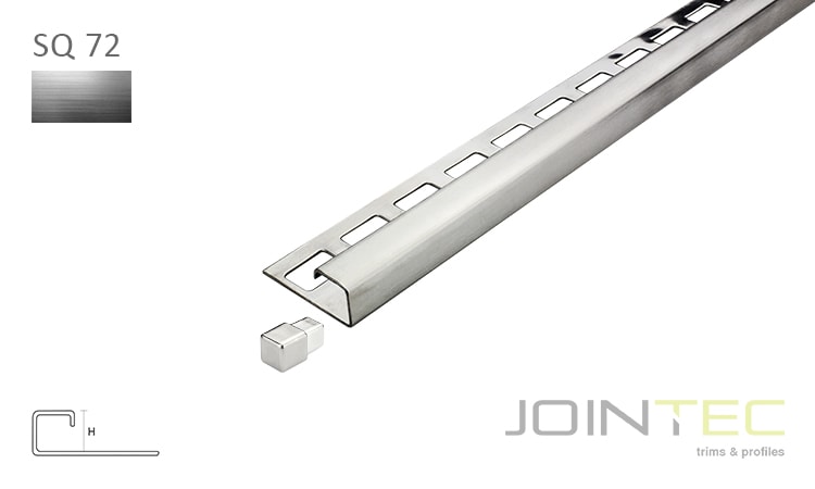 SQUARE SQ 72 - Inox Escovado