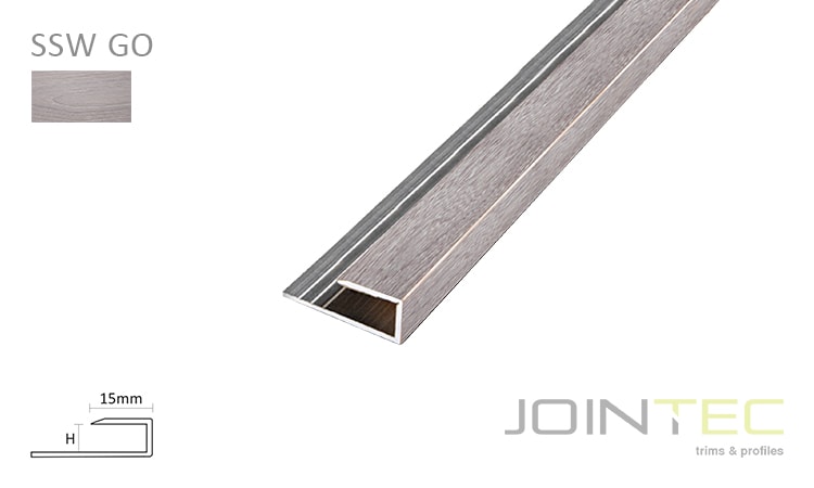 START & STOP WOOD SSW GO - Alum. + PVC Carvalho Cinza