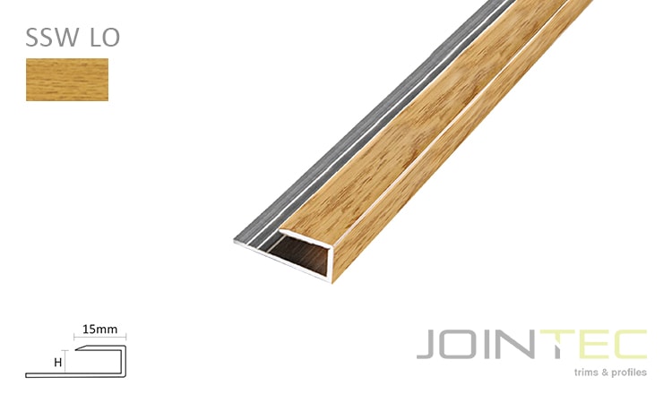 START & STOP WOOD SSW LO - Alum. + PVC Carvalho Claro