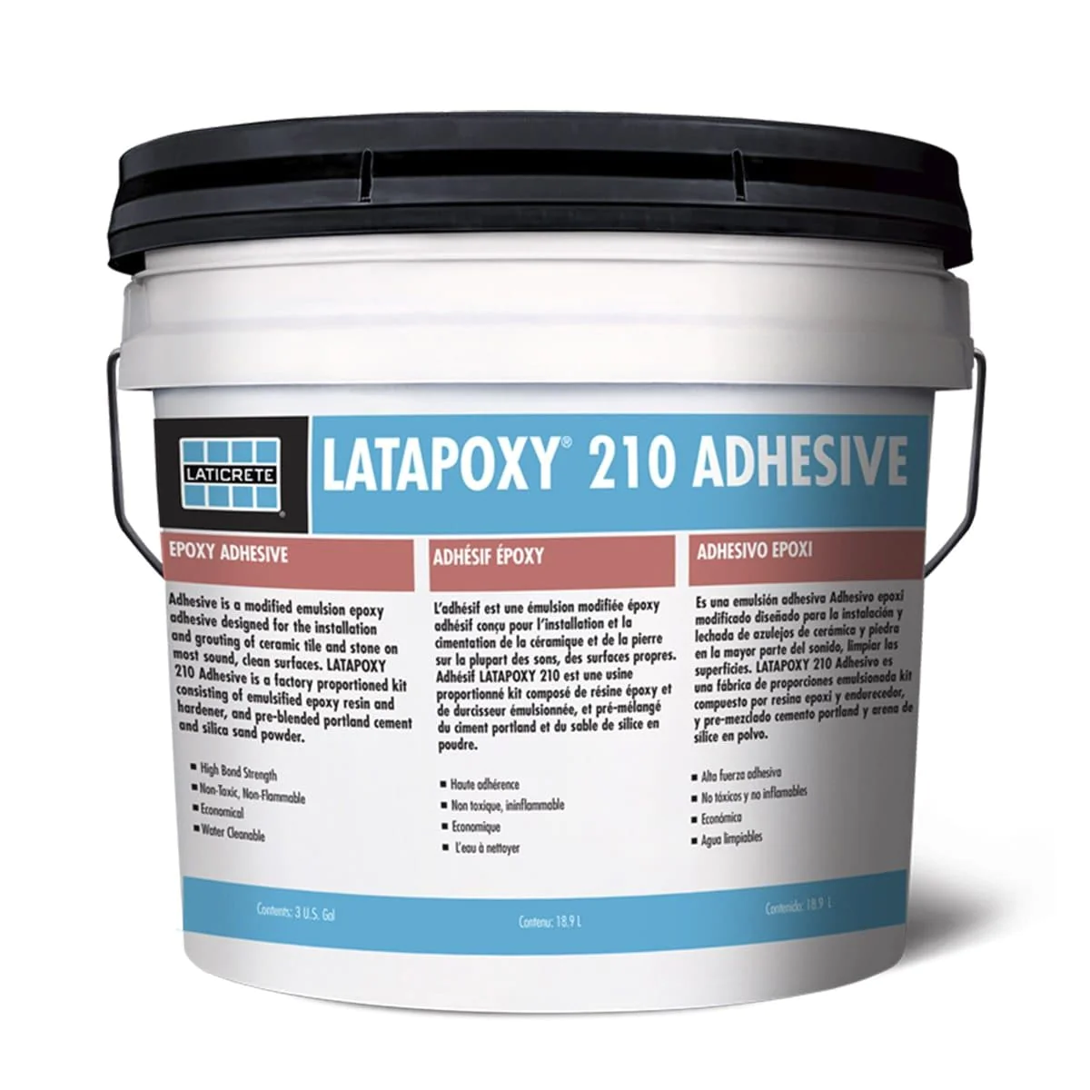 LATAPOXY 210 GROUT Betume híbrido de cimento-epóxi - Imagem técnica